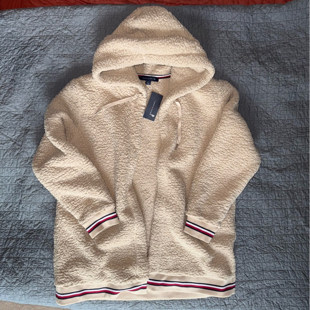 Tommy Hilfiger Hooded Sherpa Jacket